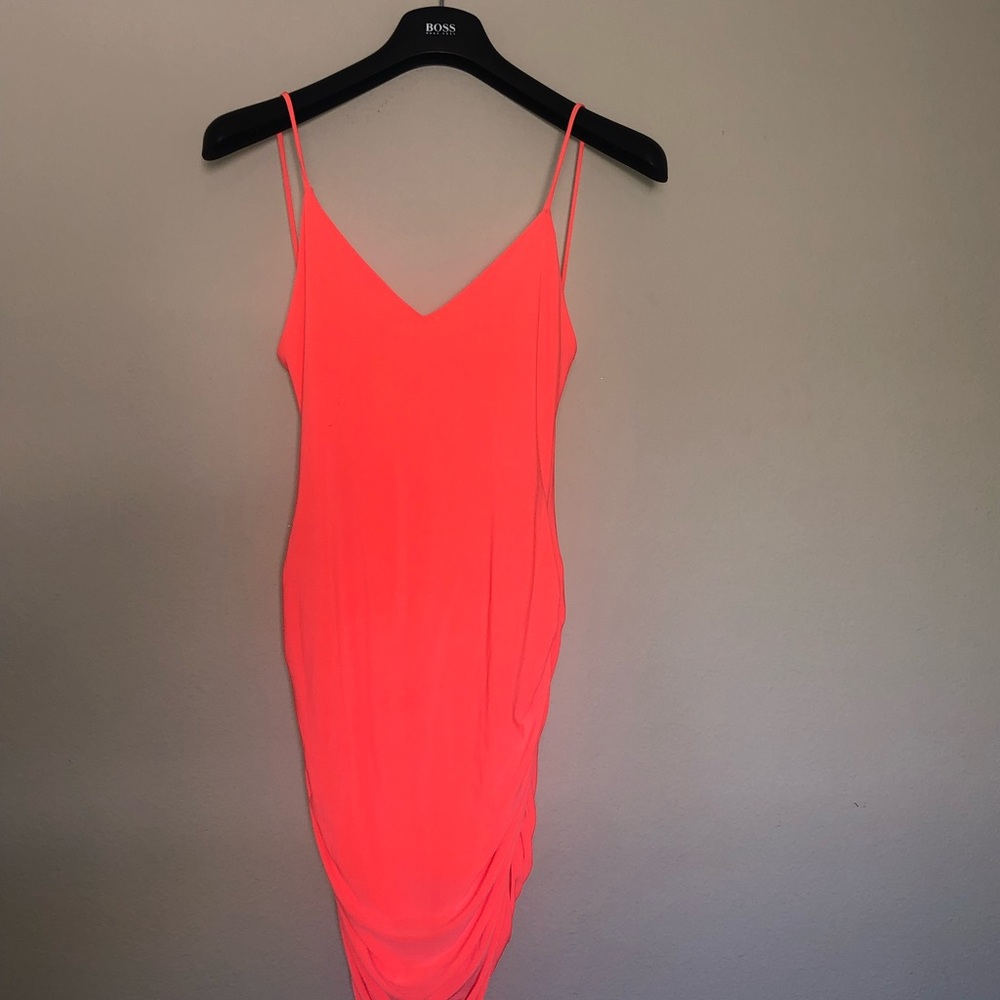 Neon Orange mini dress for any occasion